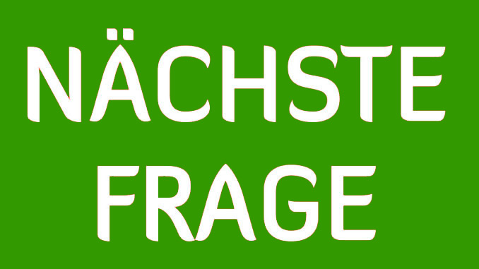 Nächste Frage